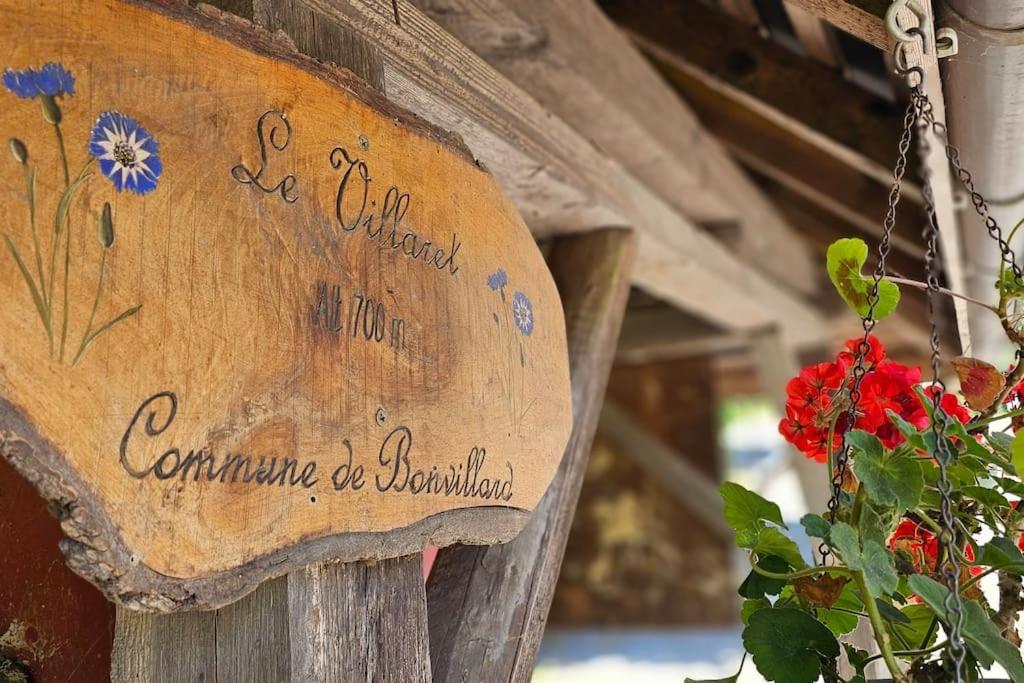 Willa Le Banc Des Seilles Bonvillard Zewnętrze zdjęcie